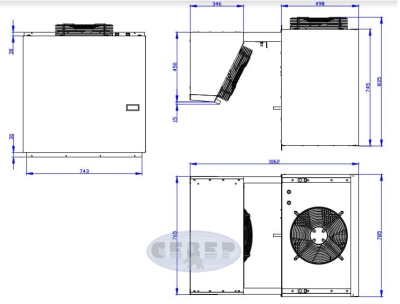 Моноблок холодильный Север BGM 330 S